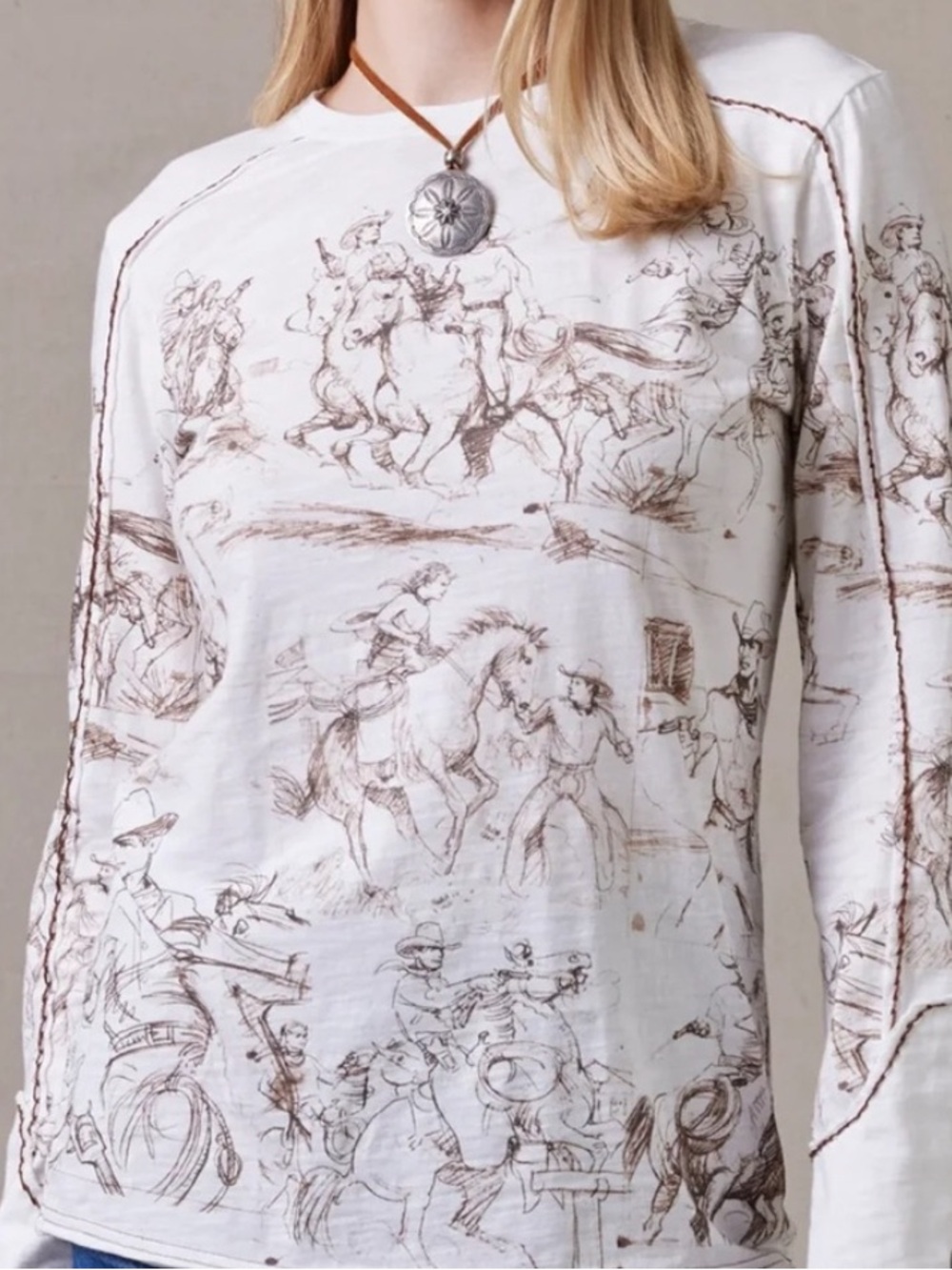 Double D Ranch Take the Reign Western Top
Size XS
NWT